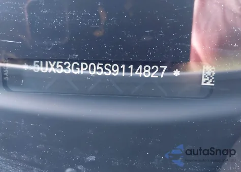 2025 BMW X3 30 xDrive from USA, damaged, VIN 5UX53GP05S9114827